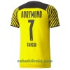 BVB Borussia Dortmund Jadon Sancho 7 Hjemme 2021-22 - Herre Fotballdrakt